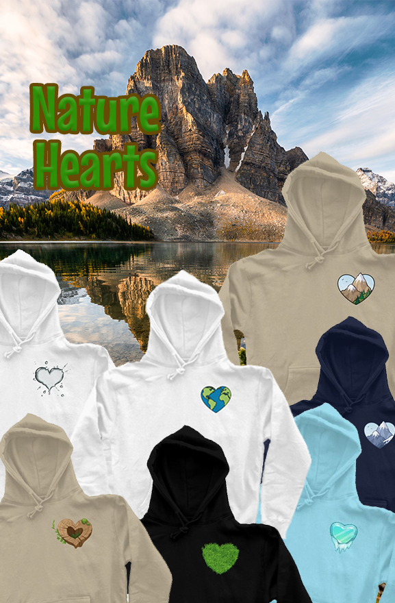 Nature Hearts - Heart Hoody