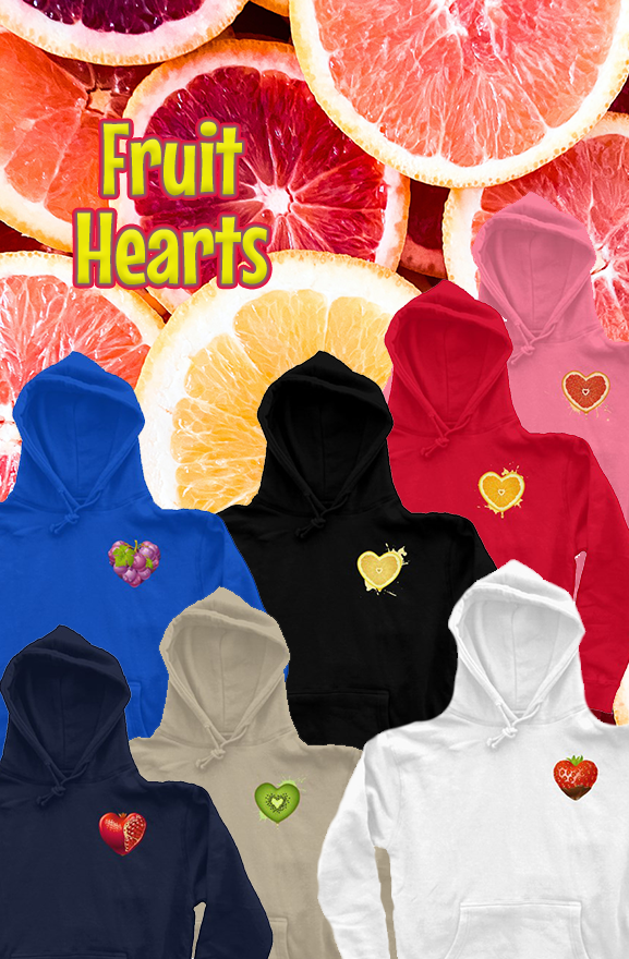 Fruit Hearts - Heart Hoody