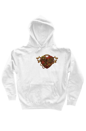 Open image in slideshow, Steampunk Heart hoody white
