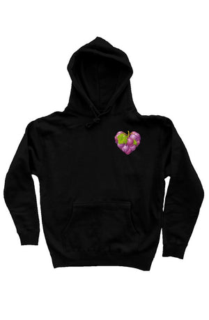 Open image in slideshow, Grape Heart hoodies 
