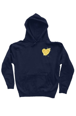 Lemon Heart hoodies navy