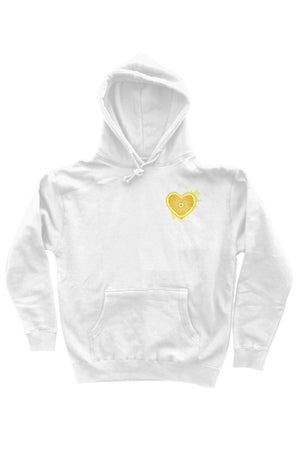 Lemon Heart hoodies white