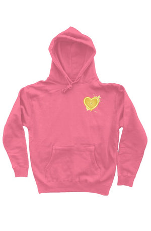 Lemon Heart hoodies pink