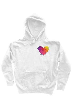 Open image in slideshow, Paint Splash Heart Hoodies 
